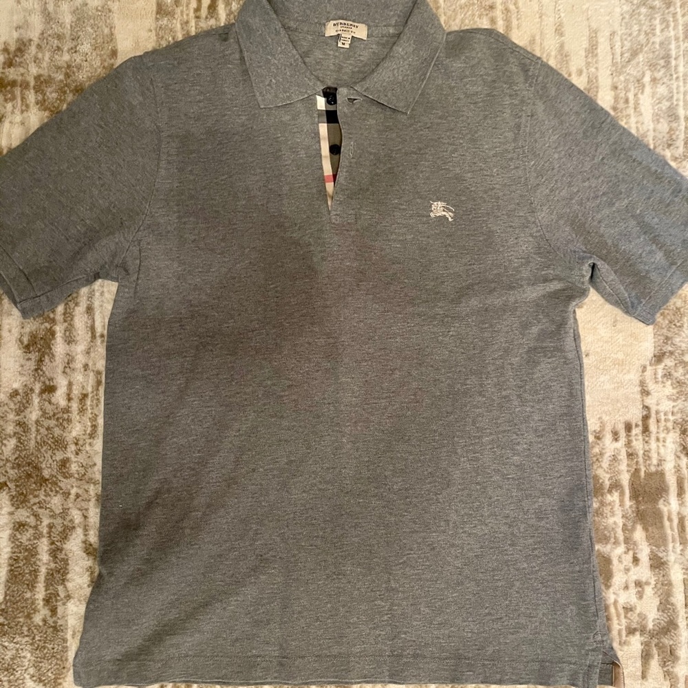 Authentic Burberry men’s polo shirt